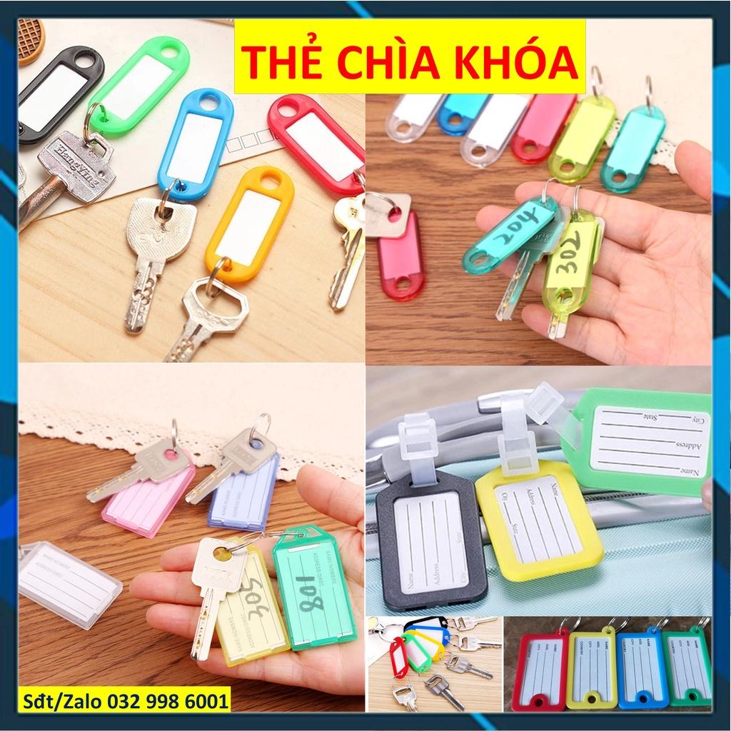 móc khóa thẻ tên name tag ghi thông tin Thẻ đánh dấu chìa khóa và ghi chú thông tin vali hành lý valy magic