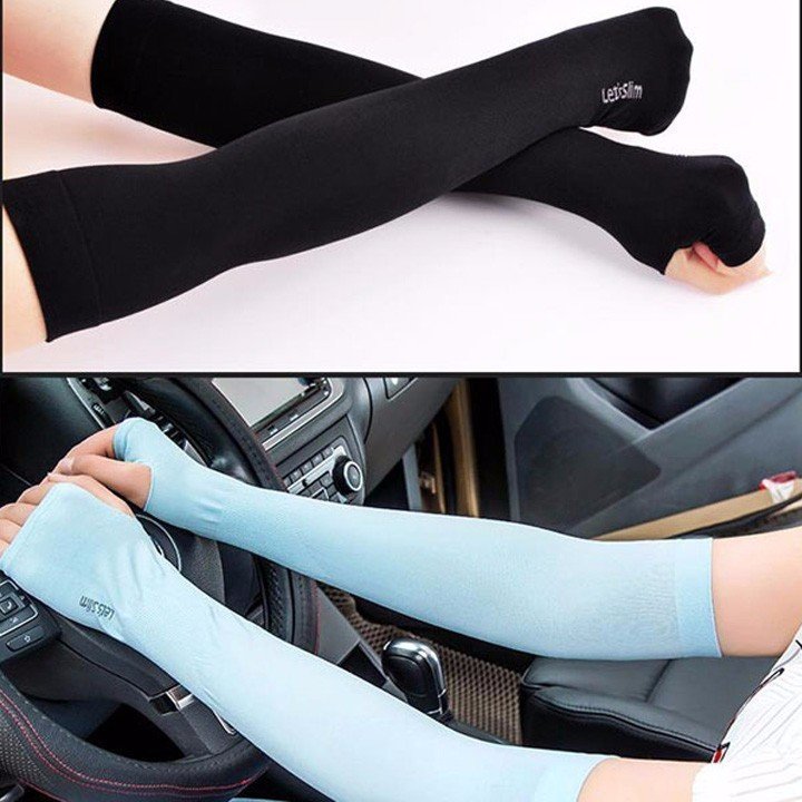 Đôi găng tay đi nắng mùa hè mẫu mới 2023 thiết kế chống nắng, chống tia UV, nhiều màu thời trang, độ co giãn đàn hồi cực tốt, phù hợp cho cả nam và nữ - Bao tay chống nắng