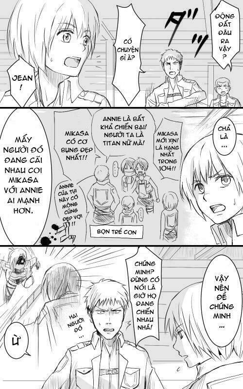 đại chiến titan doujinshi - katagata chapter 0 2