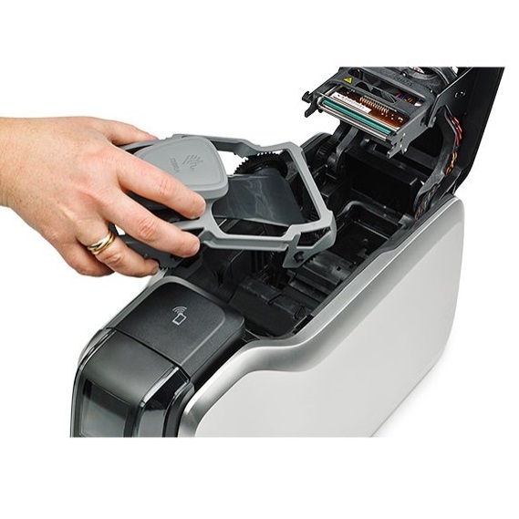Ruy băng mực in thẻ nhựa dùng cho máy zebra zc300/zxp3/zc100 ( hàng chính hãng )