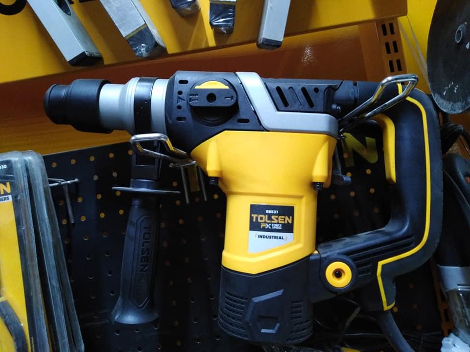 MÁY KHOAN BÚA - 3 CHỨC NĂNG 32MM 1.500W TOLSEN 88531 - HÀNG CHÍNH HÃNG