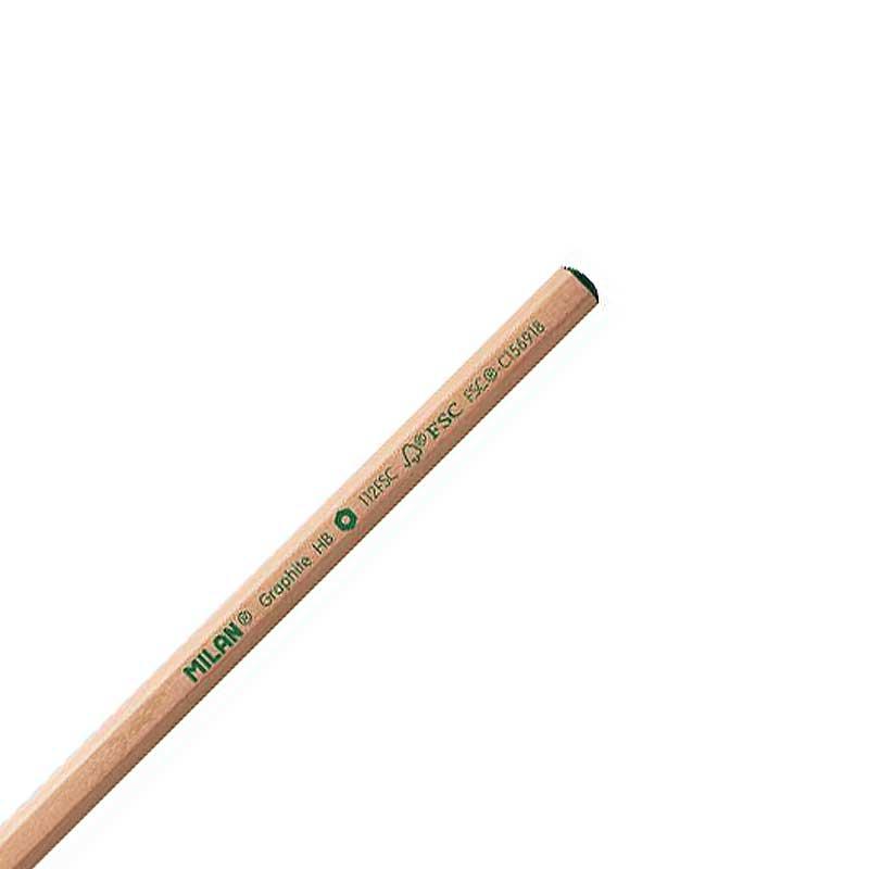 Bút Chì Gỗ Tái Chế HB Milan Graphite 07121212FSC
