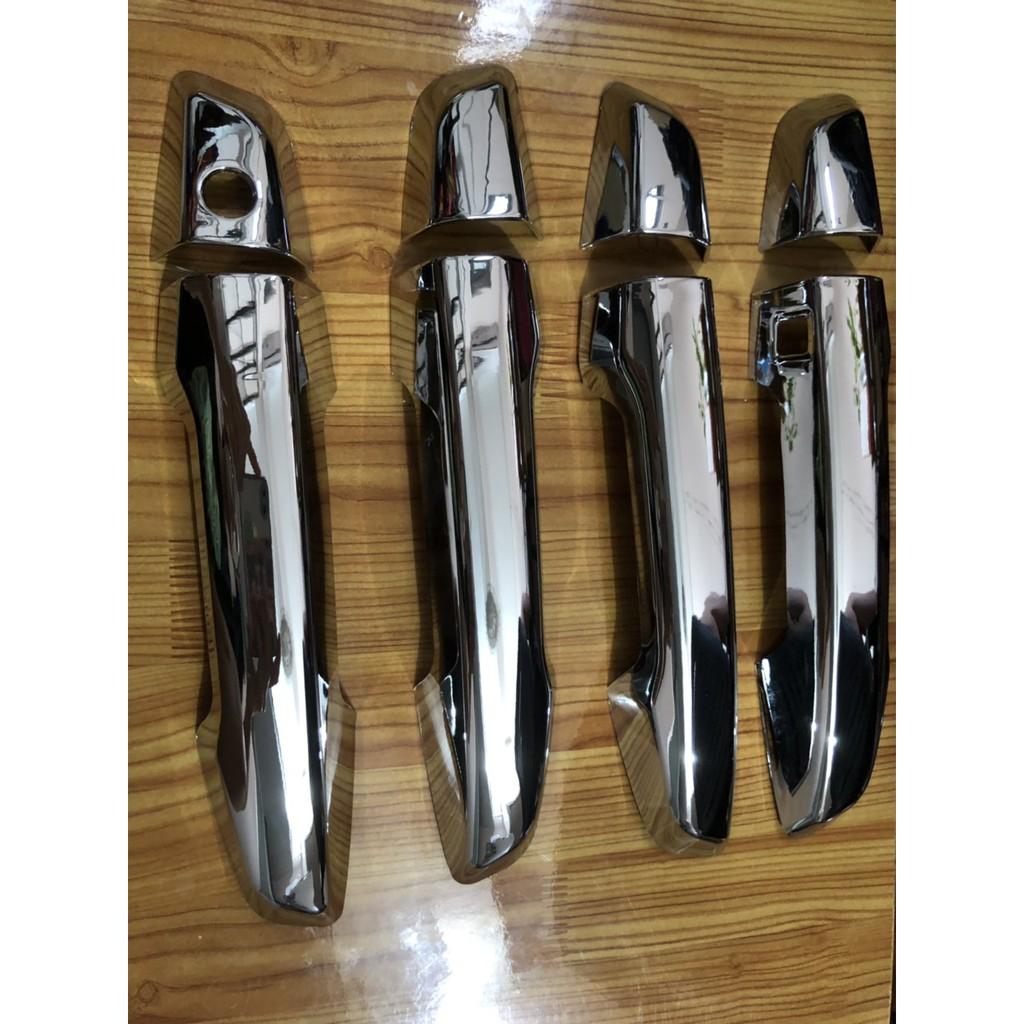 Ốp Trang Trí Tay Cửa Honda CRV 2018 2019 2020 2021 Mạ Crom