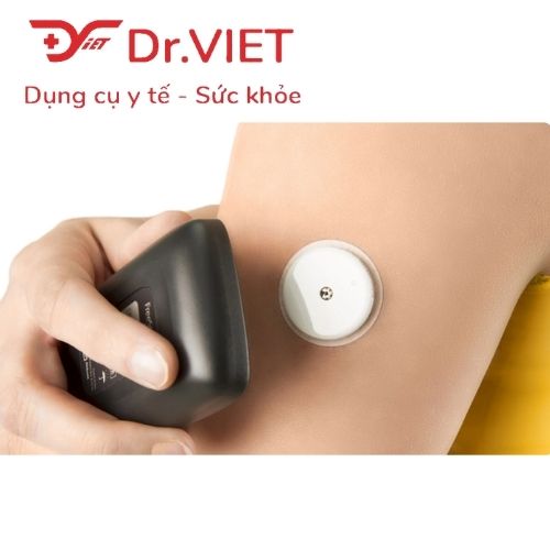 Cảm biến và đầu đọc máy đo đường huyết không chích máu Freestyle Libre Abbott