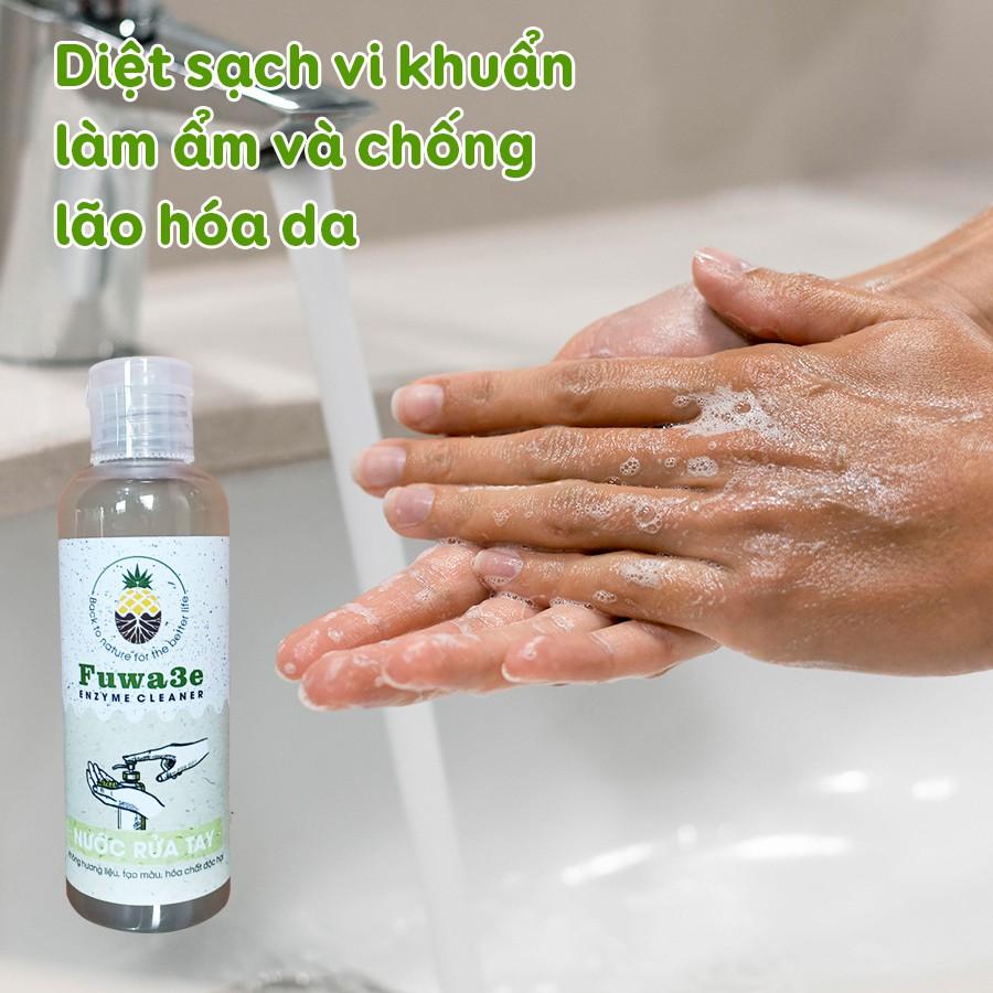 Nước rửa tay sát khuẩn Fuwa3e hữu cơ, tinh dầu quýt thơm dịu nhẹ