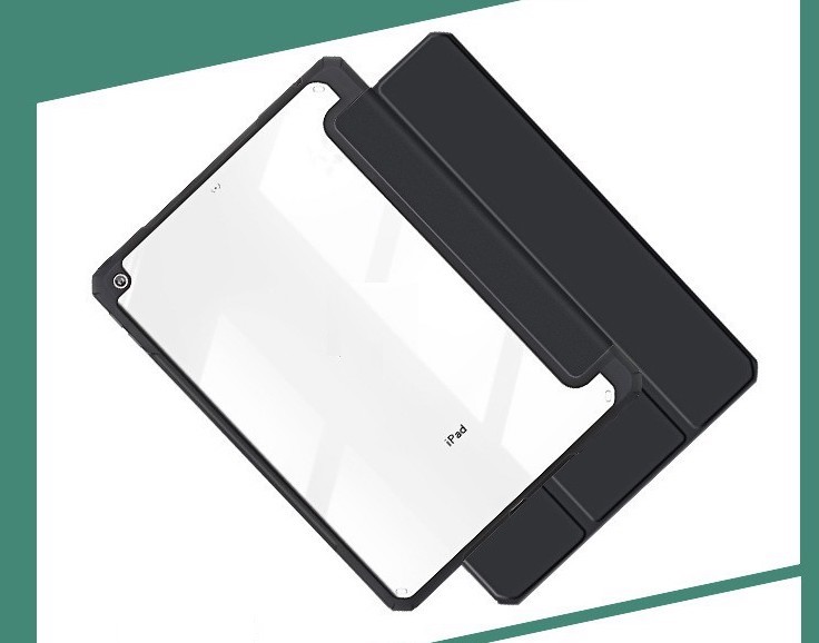 Bao da dành cho iPad Air 4, Air 5 Clear Folio hiệu Mutural lưng trong chống sốc - hàng nhập khẩu