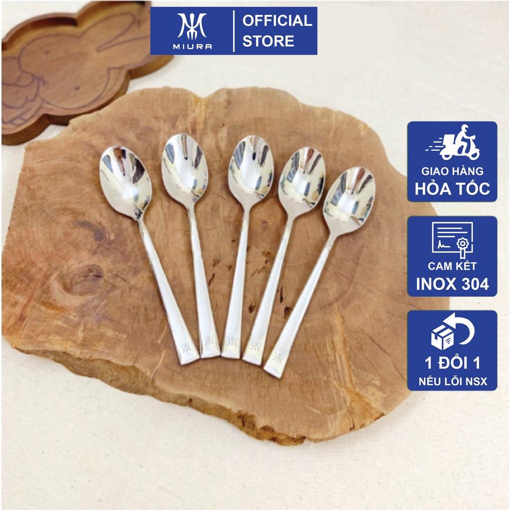 Thìa Daily Miura inox 18/0 2023 cao cấp, chống trơn trượt