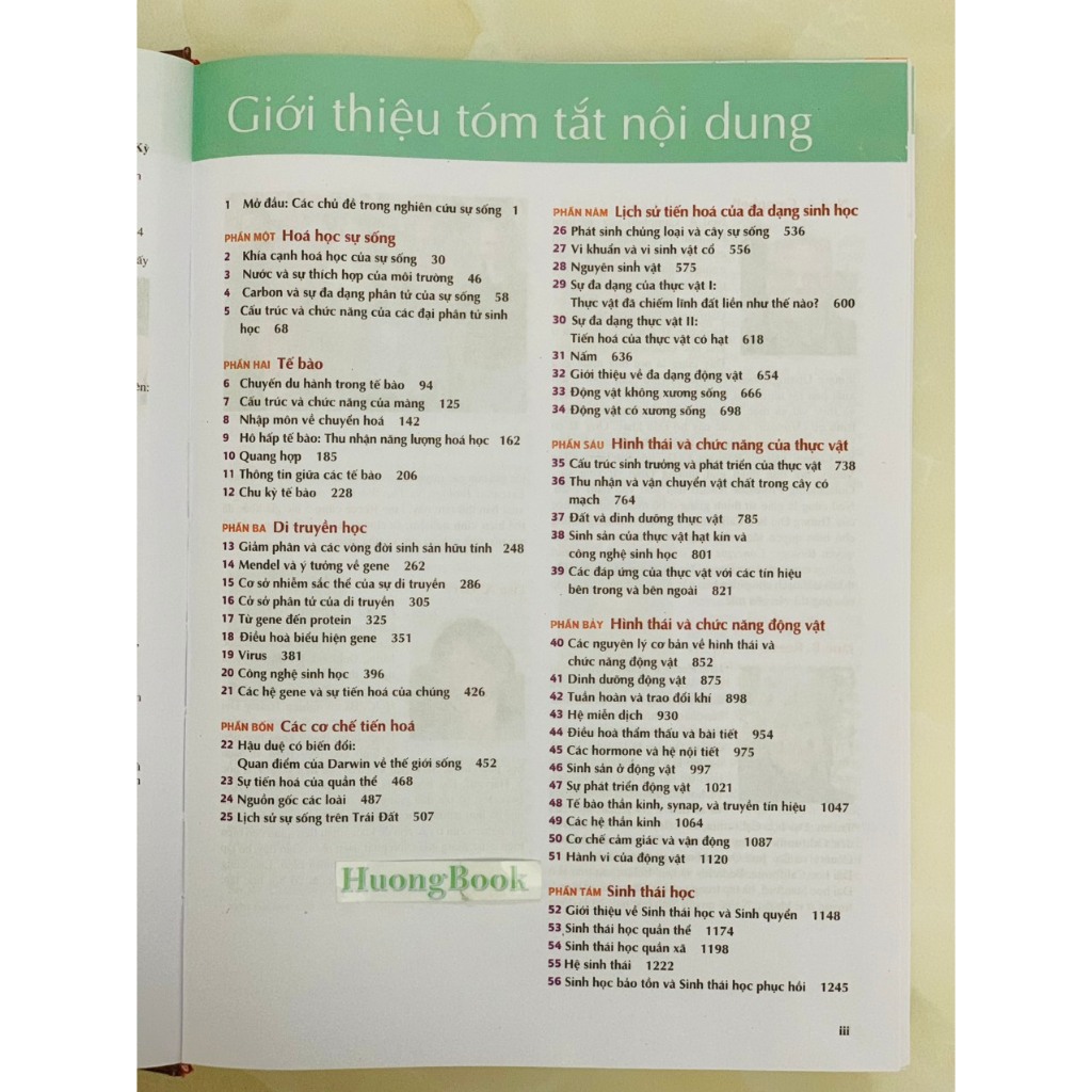 Sách - Sinh học campbell - KL