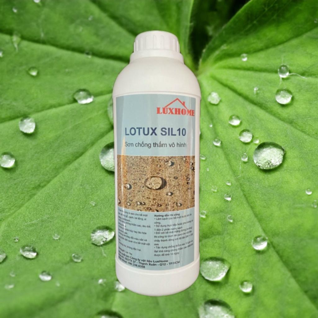 Sơn chống thấm hiệu ứng lá sen, phủ bóng mờ cho gỗ, tường, gạch, đá, bê tông. Gốc nước, chống bám bụi - Watix Sen