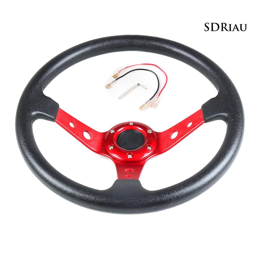 Vô Lăng Xe Đua Thể Thao Kích Thước 14 Inch Zjy