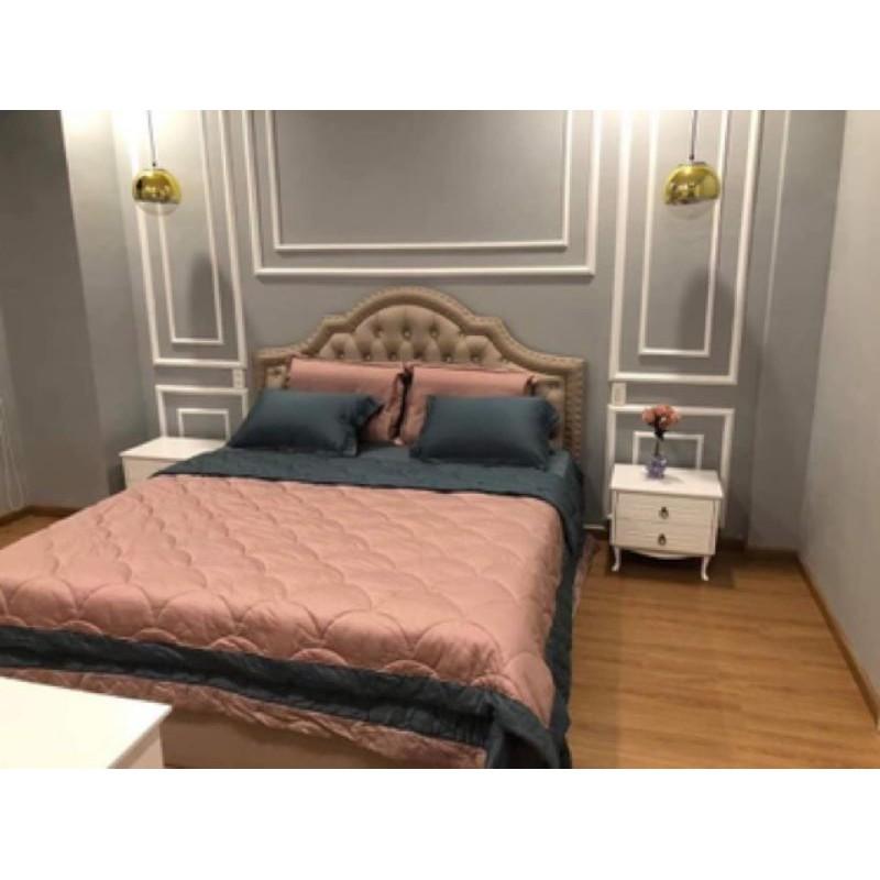 Giường ngủ bộc nệm phong cách châu âu Juno Sofa