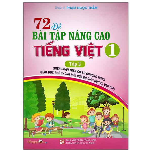 72 Đề Bài Tập Nâng Cao Tiếng Việt Lớp 1 - Tập 2