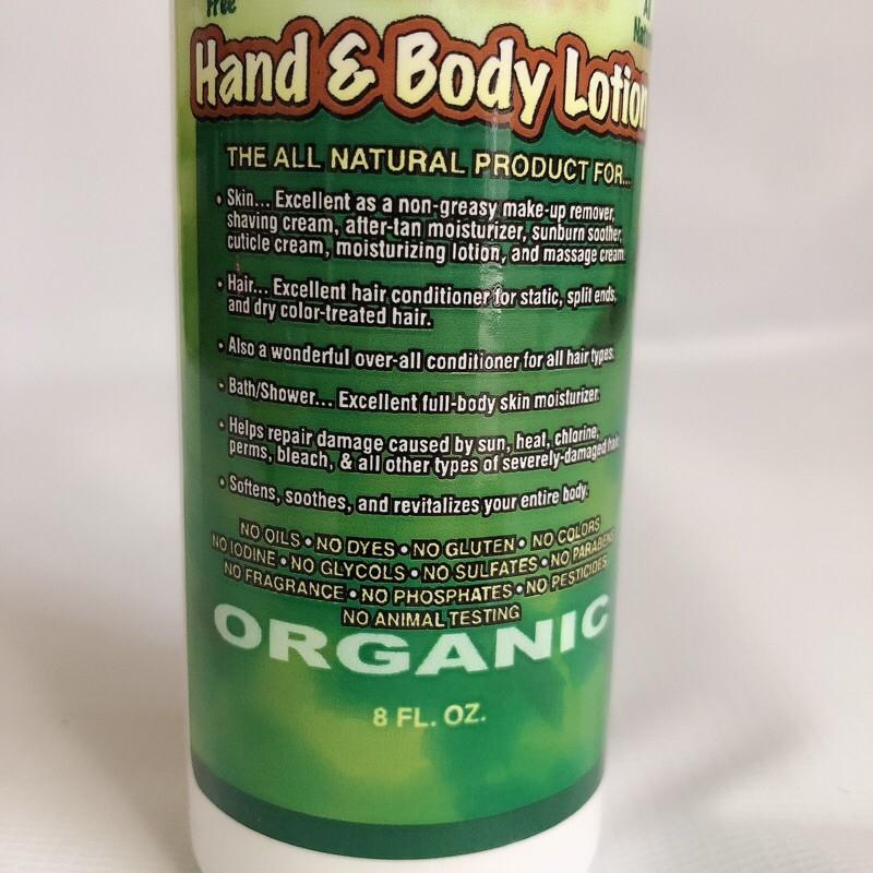 Organic Hand &amp; Body Lotion 240ml - Kem Dưỡng Da Tay và Cơ Thể cao cấp đến từ Hoa Kỳ