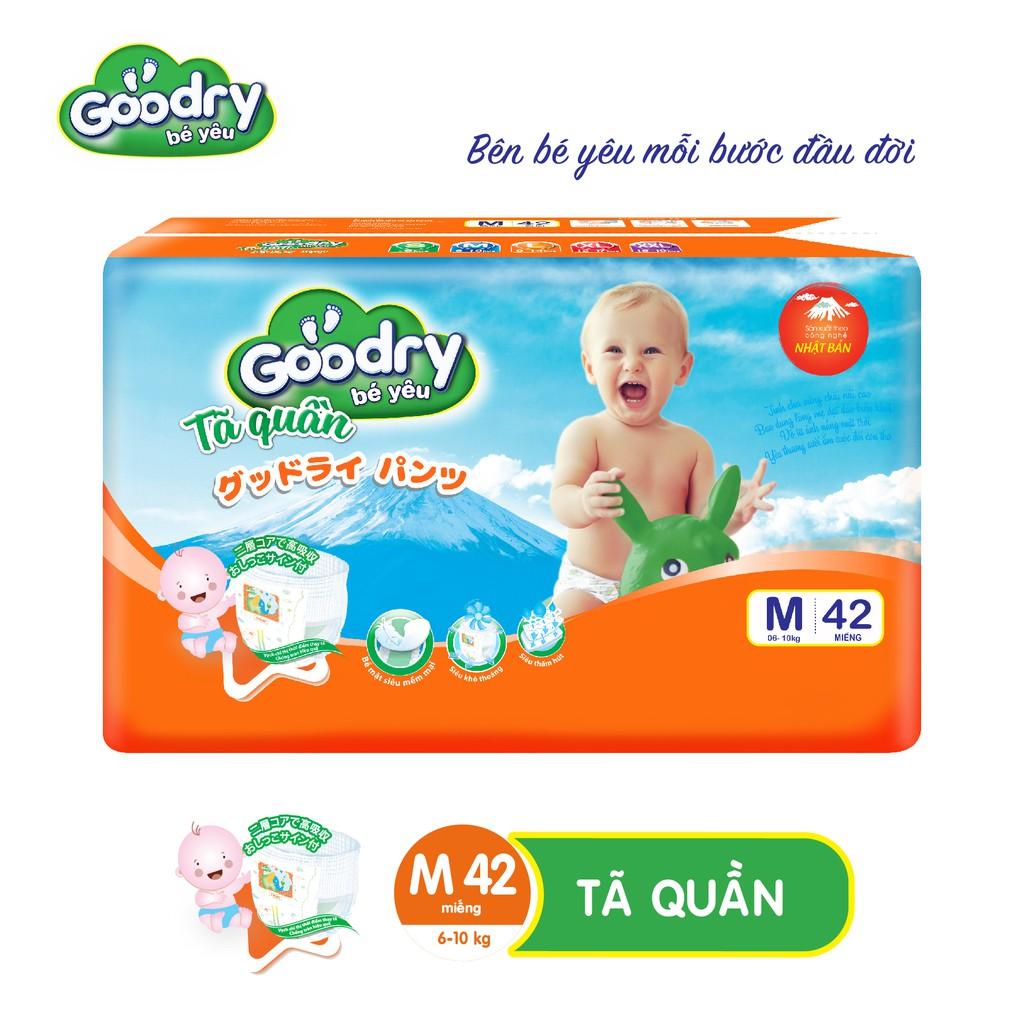 Tã quần Goodry lớn XXL30 công nghệ Nhật Bản thấm hút thật nhanh (30 miếng)