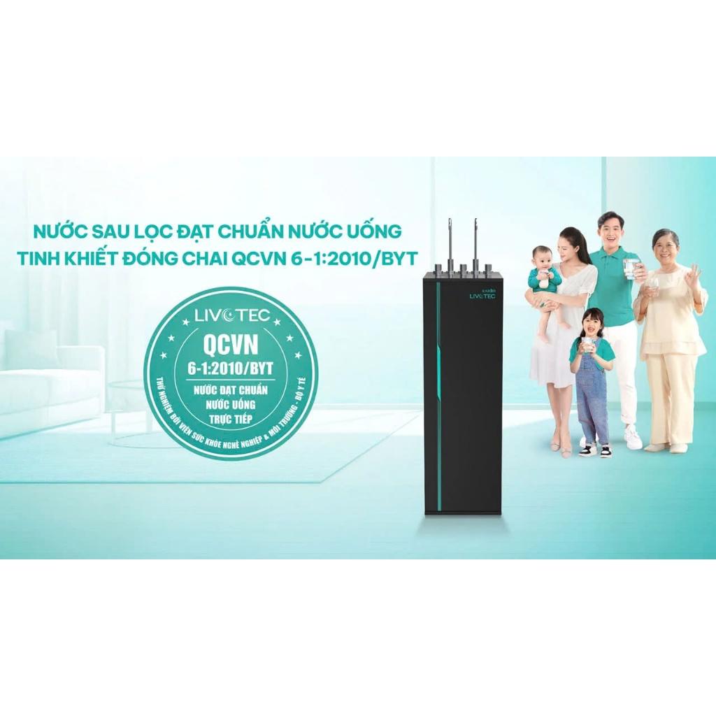 [TẶNG BỘ LÕI] Máy lọc nước nóng lạnh RO 10 lõi Karofi Livotec 616 - Lắp đặt miễn phí toàn quốc - Bảo hành 36 tháng - Hàng Chính Hãng