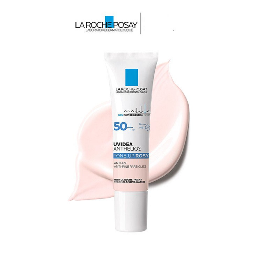 Kem Chống Nắng Anthelios Uvidea Tone-Up Rosy SPF50+ La Roche-Posay Rosy Nâng Tông - Trắng hồng 30ml