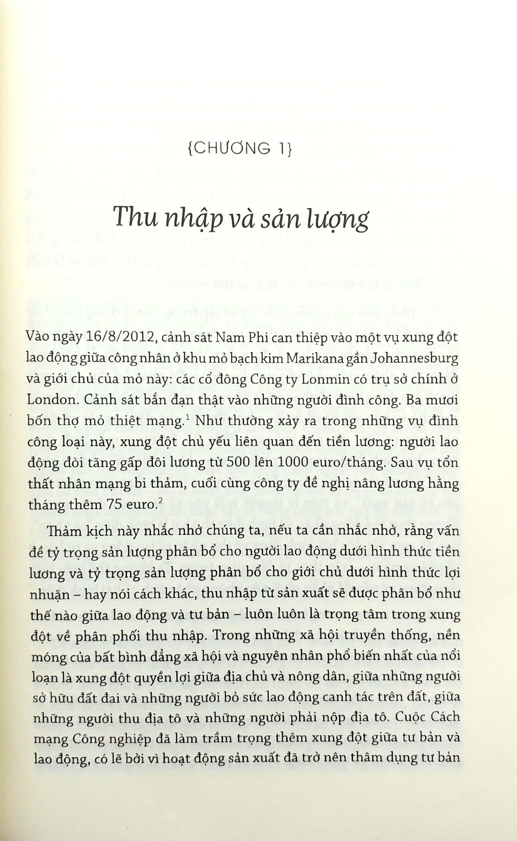 Tư Bản Thế Kỷ 21 - Le Capital Au XXIe SièCle