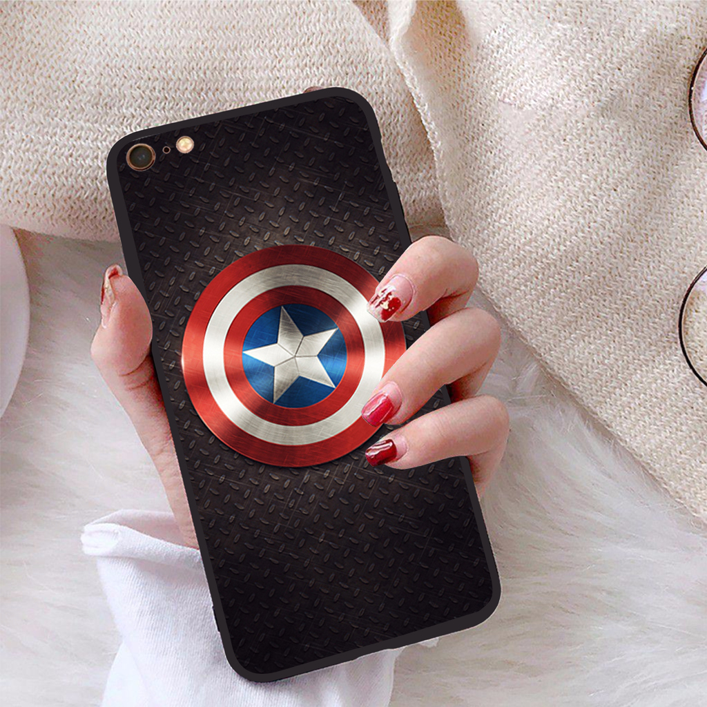 Ốp lưng dành cho iPhone 6 viền dẻo TPU bộ sưu tập Siêu Anh Hùng - Hàng chính hãng