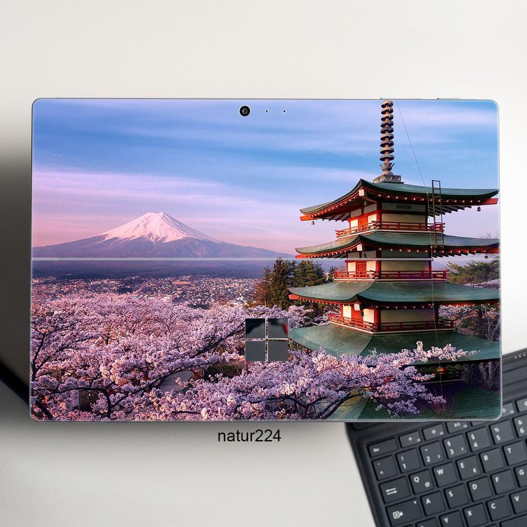 Skin dán hình thiên nhiên x08 cho Surface 3 2015; Go, Go 2, Go 3; Pro 2 3 4 5 6 7 8 X