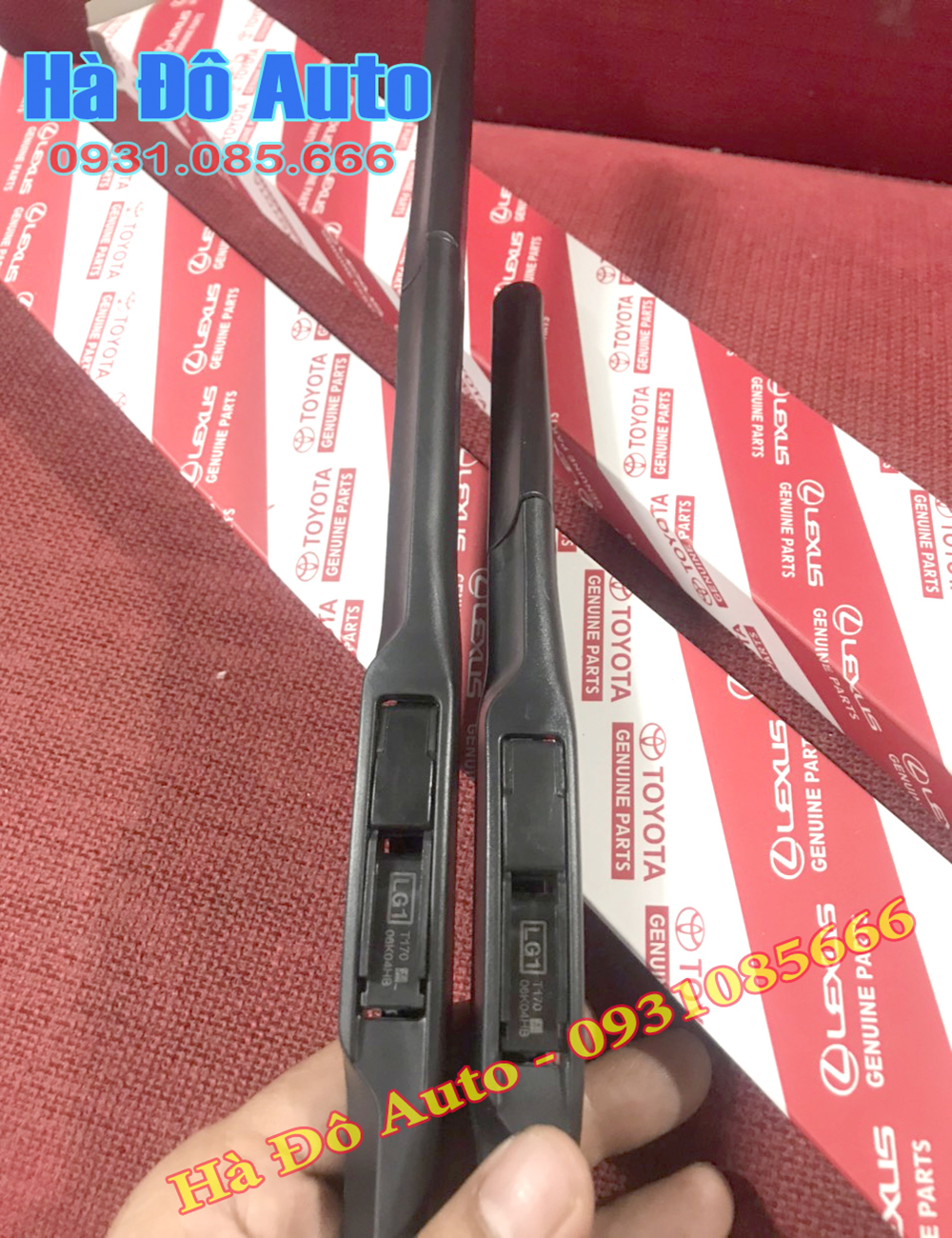 Chổi gạt mưa rush - Bộ 2 chổi gạt mưa toyota rush