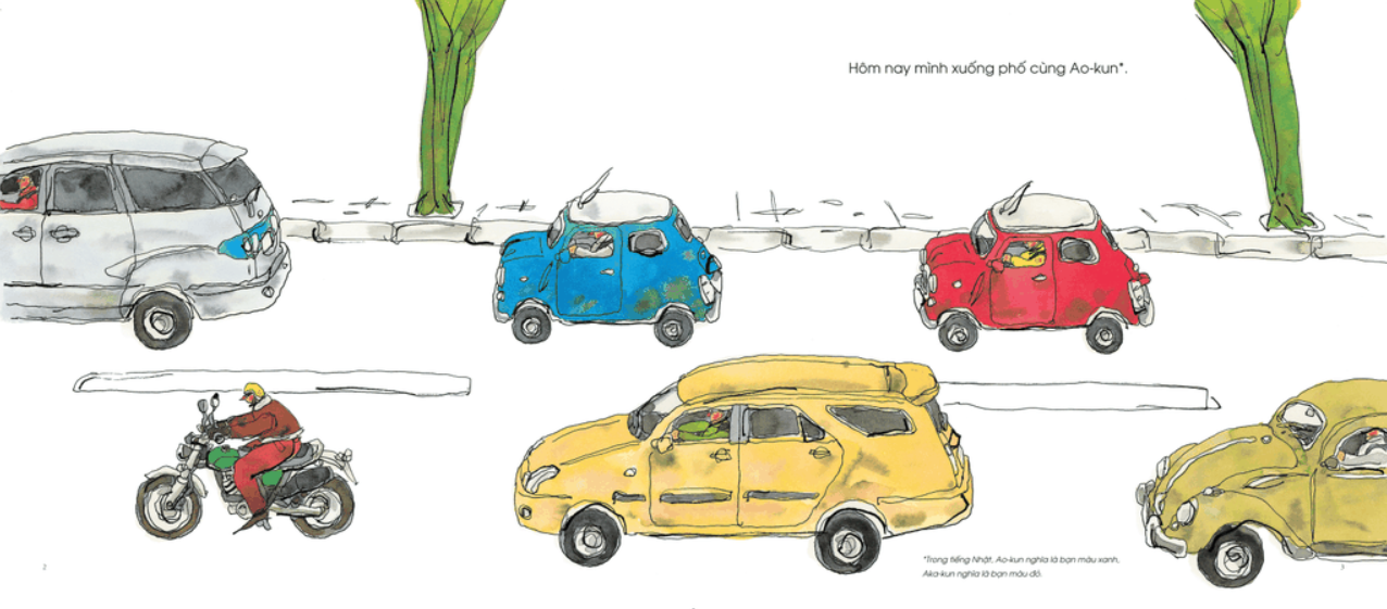 Ehon - Aka-Kun Dạo Phố