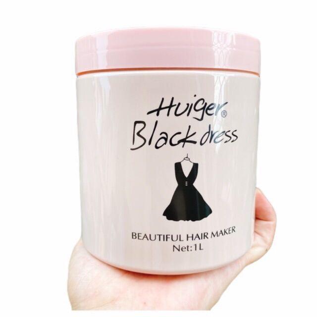 Kem ủ xả tóc siêu mượt HUIGER Black dress 1000ml