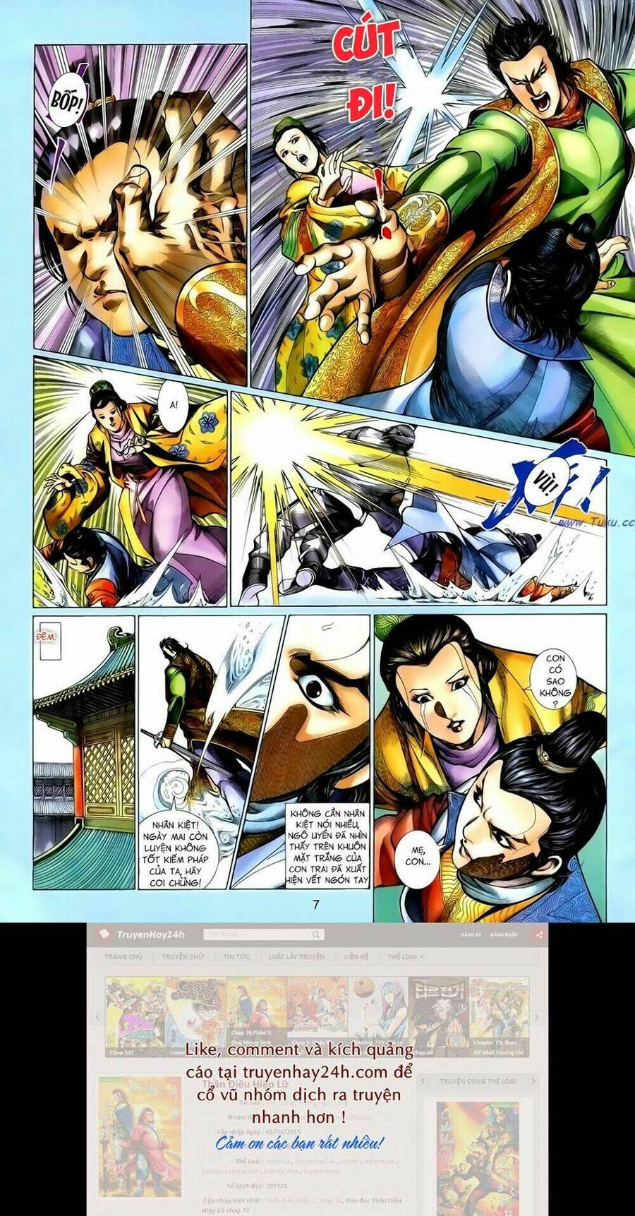 anh hùng vô lệ chapter 132 7