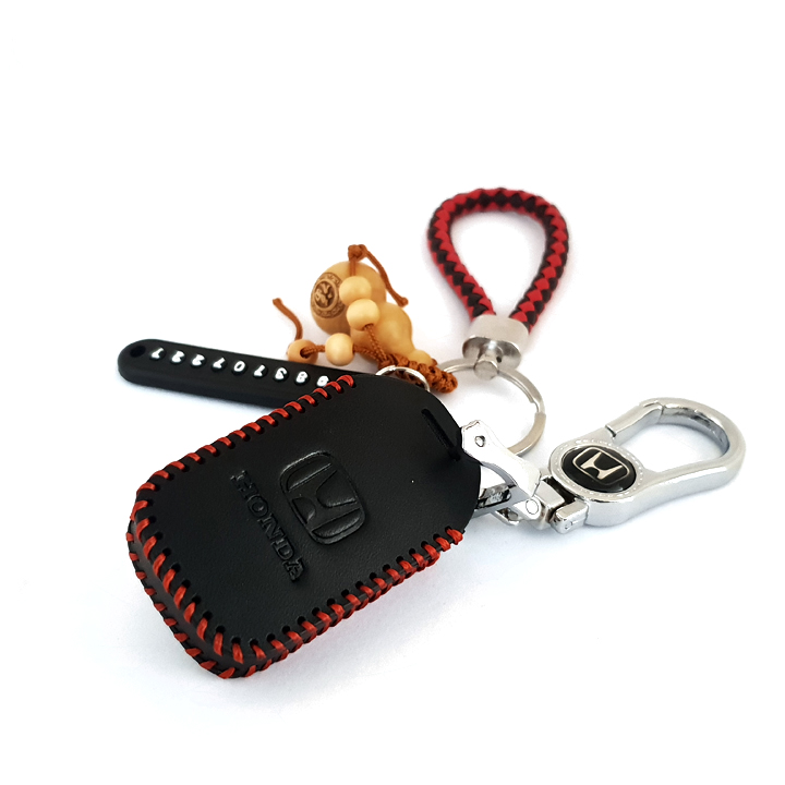 Bao da chìa khoá ô tô Honda 2 nút PKXH-107