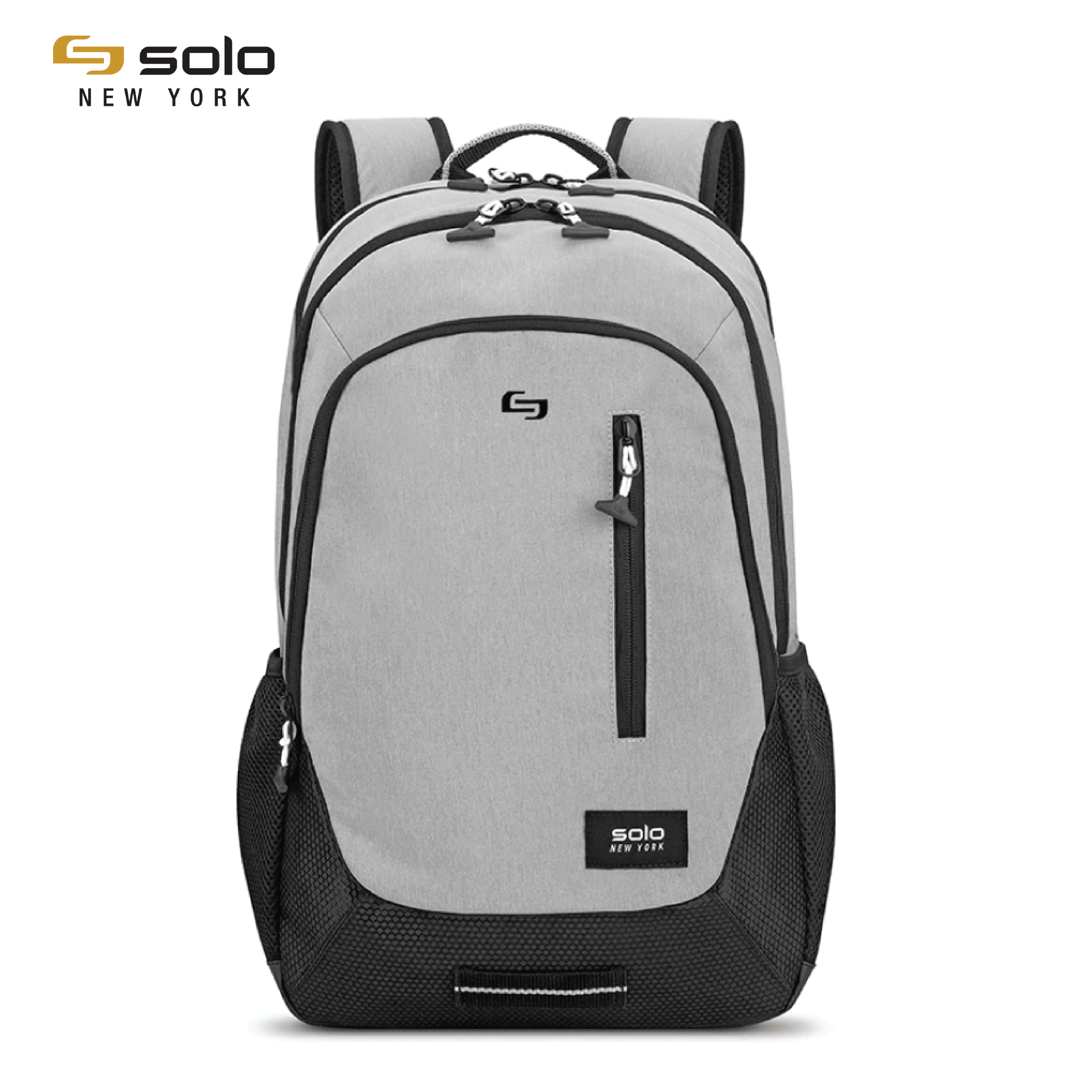 Balo Solo Varsity Region 15.6 inch - Xám - VAR704-10 . Kích thước 48.3 x 33 x 15.3 cm. Bảo hành 5 năm chính hãng