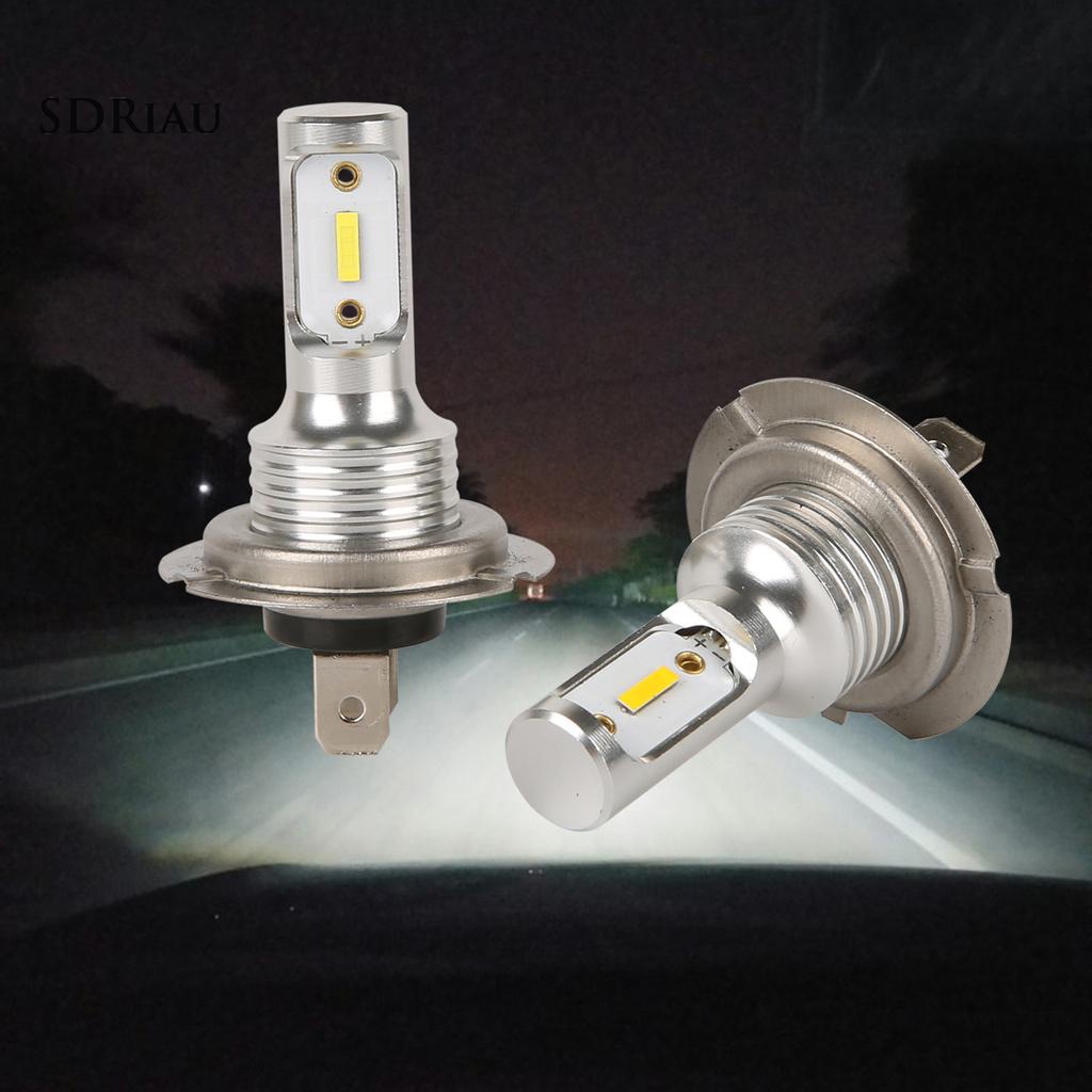 Bộ 2 Đèn Pha H7 Led 30w Ip67 Chống Thấm Nước Cho Xe Hơi