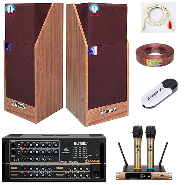 Bộ dàn nhạc karaoke gia đình  PA - 601S Hải Triều (hàng chính hãng)