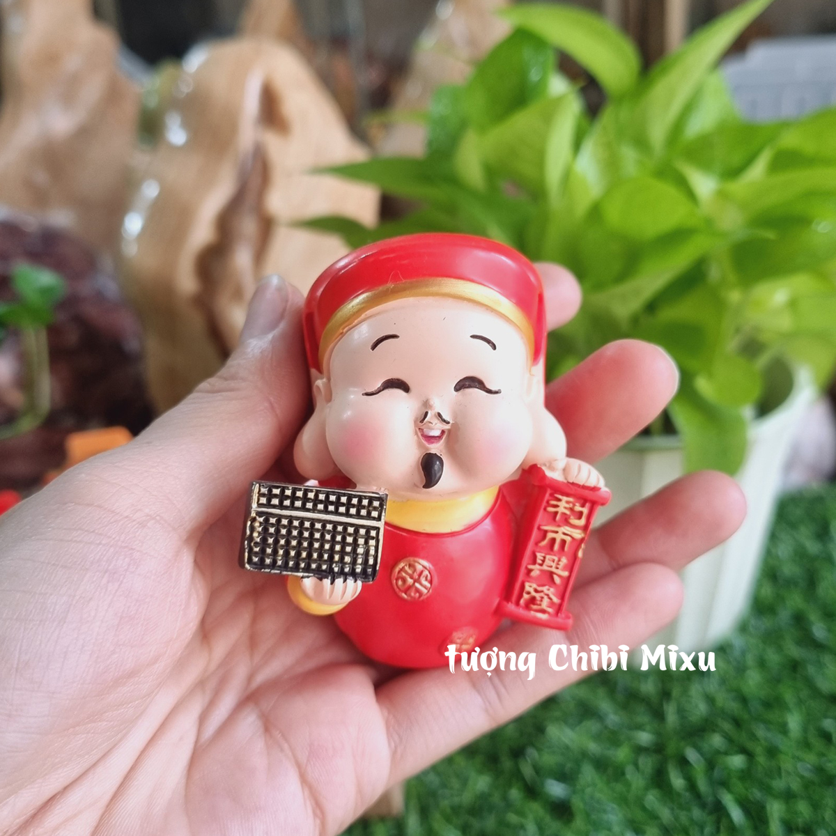 Bộ 05 tượng Ngũ Tài 7cm cao cấp