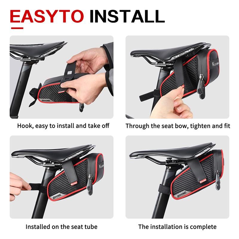 Túi Đựng Đồ Gắn Yên Sau Xe Đạp MTB Chống Sốc / Thấm Nước-Hàng chính hãng