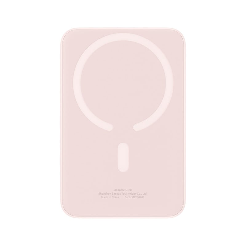 Pin Sạc Dự Phòng Không Dây Tích Hợp Nam Châm Baseus Magnetic Mini Air Wireless Fast Charge Power Bank 6000mAh 20W - Hàng chính hãng