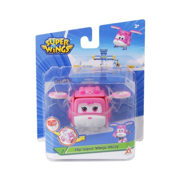 Đồ chơi mô hình SUPERWINGS Hộp biến hình Super wings- Dizzy lốc xoáy YW740574