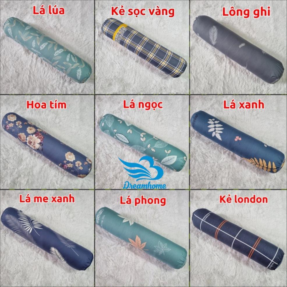 Vỏ Gối Ôm ELLISHA Cotton 100% 30x95cm Kéo Khóa, Áo Gối Ôm Cotton 100% Cao Cấp - Nhiều Màu Cho Bạn Lựa Chọn