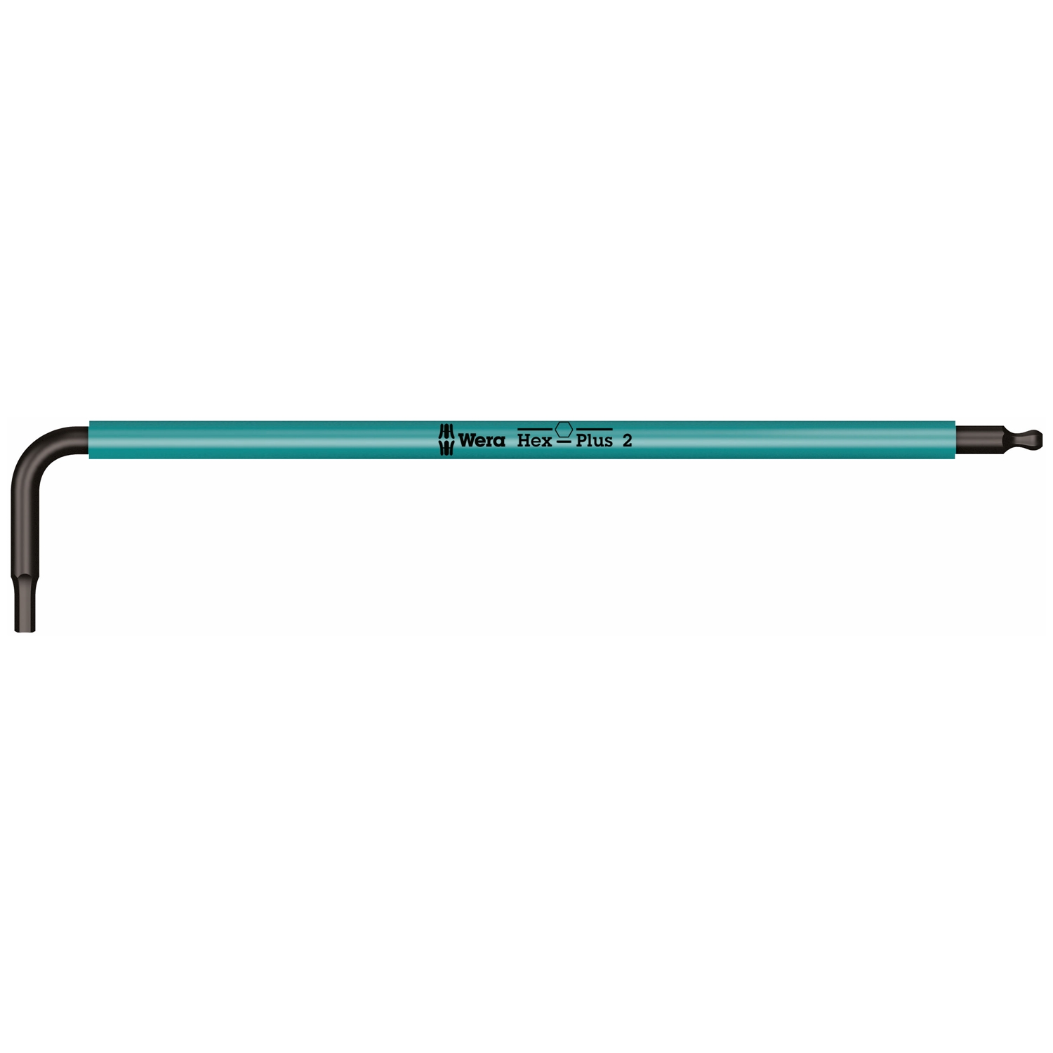 Khóa lục giác bi dài nhiều màu sắc Wera 05022602001 950 SPKL Hex-Plus turquoise 2mm x 101mm