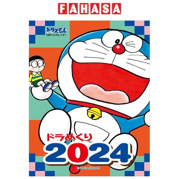 Hình ảnh Doramekuri 2024 - Doraemon Tear-off Calendar (Japanese Edition)
