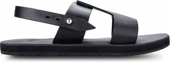 Giày Sandal Nam Bảng Da Lớn Casual - Nâu