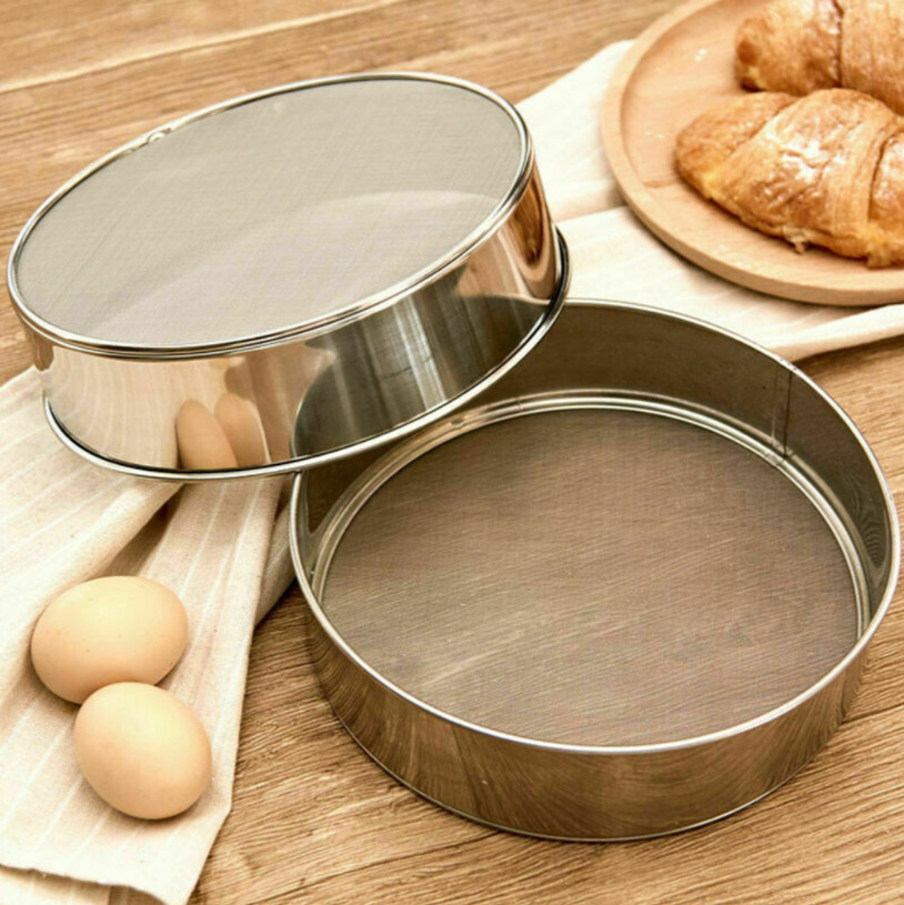 Bộ 3 rây bột cầm tay inox cao cấp - Hàng nội địa Nhật