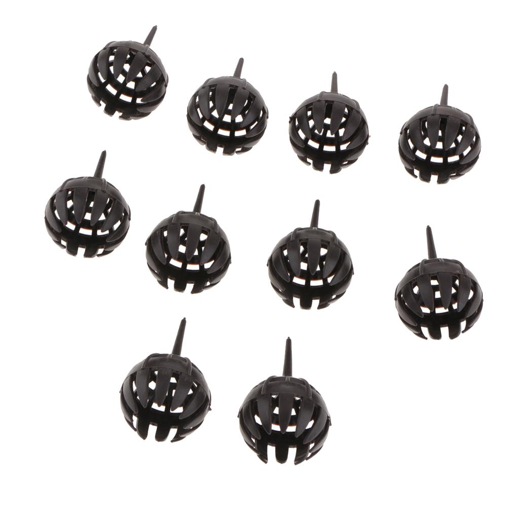 10pcs Plastic Fertilizer Basket Garden Tools for Plants Orchid Bonsai Size L