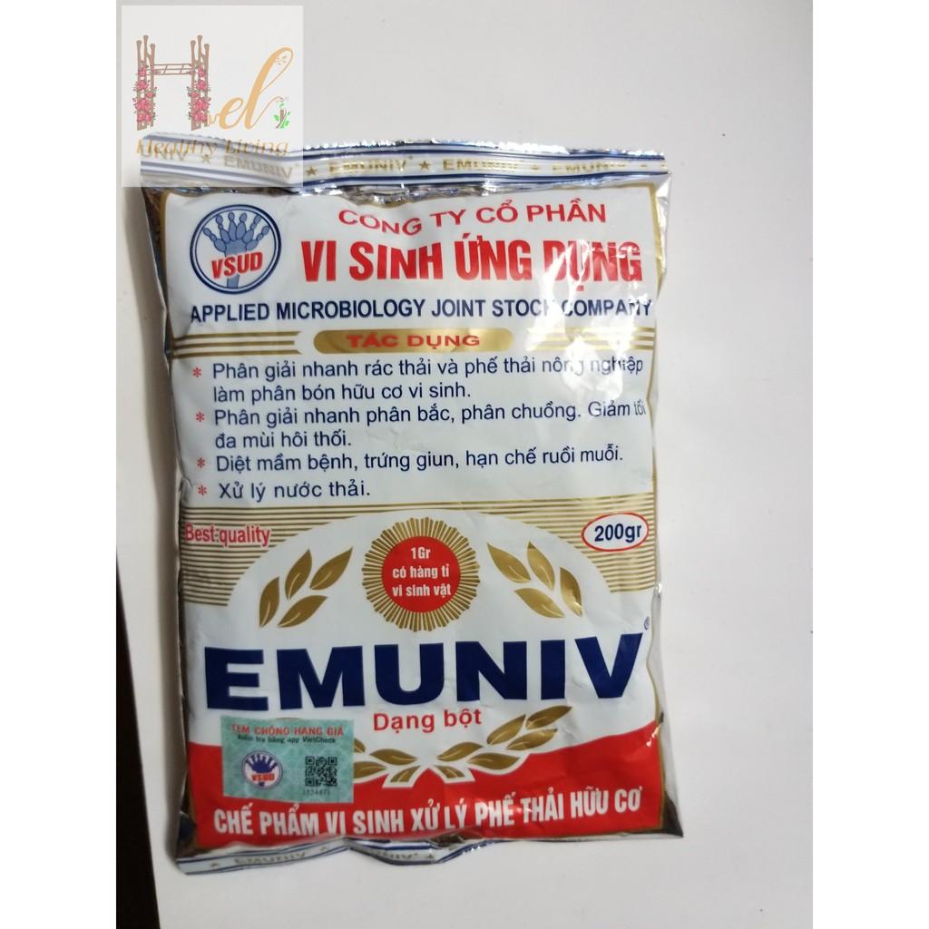 Chế phẩm vi sinh dùng ủ phân cá, ủ rác thải hữu cơ vi sinh, ủ phân đậu tương