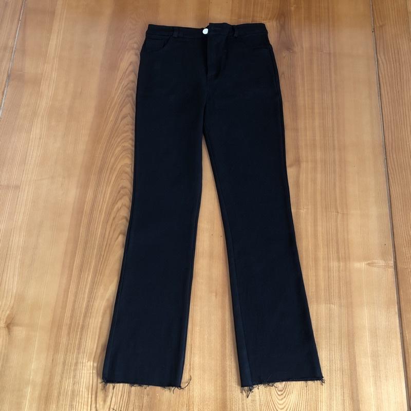 Quần skinny jean ống loe,quần bò giấy ống loe