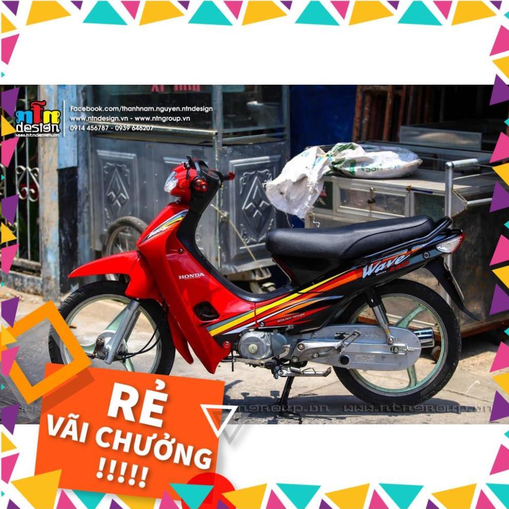Tem Rời Wave Nhỏ Mẫu Đỏ Đen Vàng