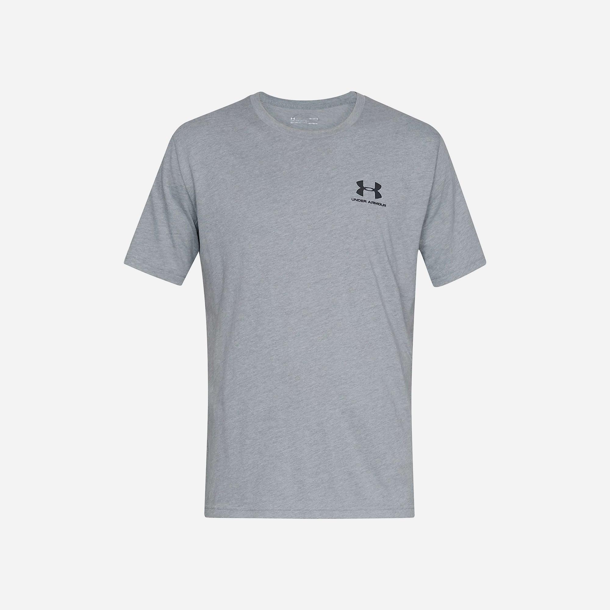 Áo thun tay ngắn thể thao nam Under Armour Sportstyle Left Chest - 1326799-036