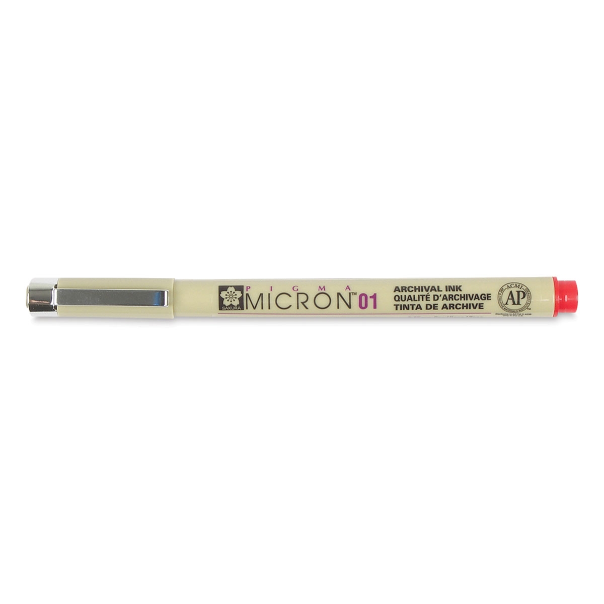 Bút Đi Nét Sakura Pigma Micron 01 XSDK01#19 - Màu Đỏ