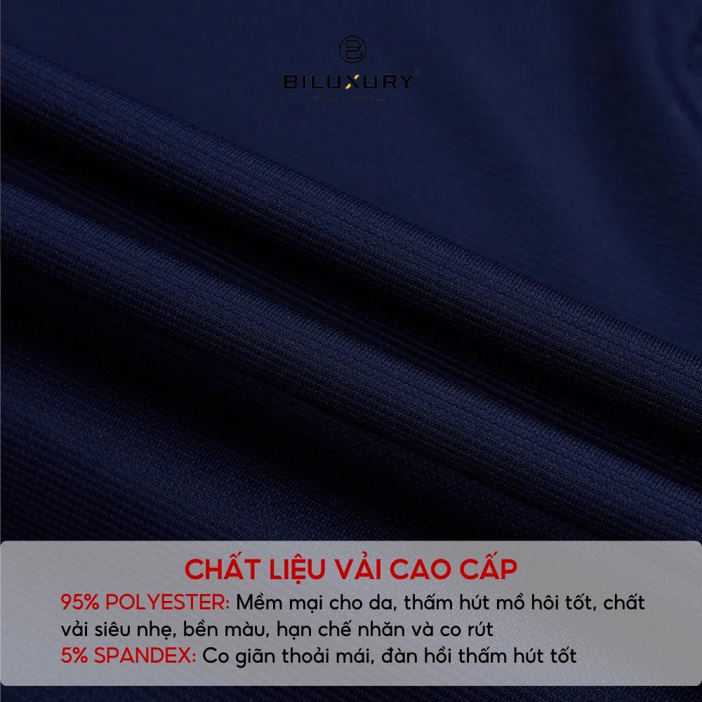 Áo polo nam thun có cổ ngực áo thêu đẳng cấp BST Biluxury x Đan Trường 6APCB009