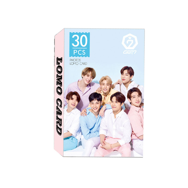 Bộ ảnh thẻ Got7 lomo card I GOT7