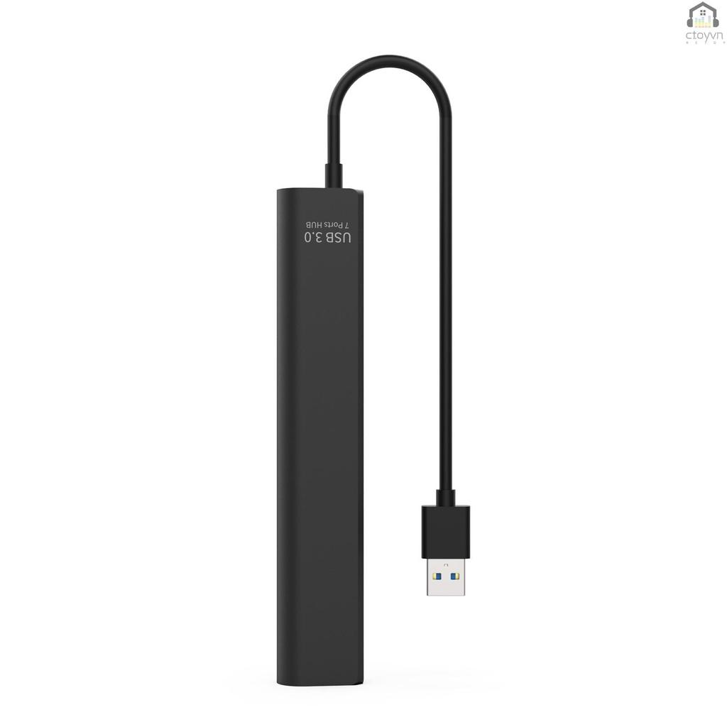 Bộ chia USB 3.0/2.0 HUB tốc độ cao 5Gbps với 7 cổng USB 3.0 cho Notebook Laptop PC