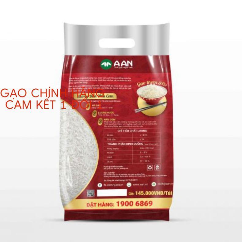 Gạo ST24 A An - Đặc Sản Sóc Trăng, Cơm dẻo mềm, thơm đặc trưng